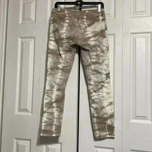 Gap 1969 cotton stretch always skinny tie dye jeans size 26 - Picture 7 of 14